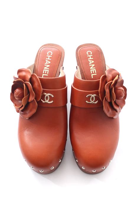 chanel camellia clogs|Chanel fashion company.